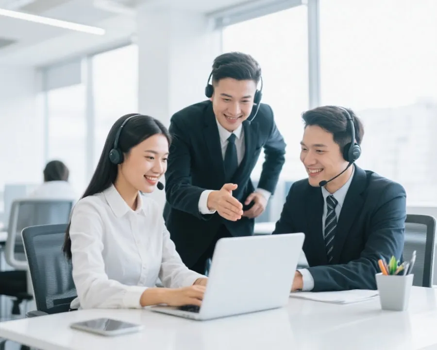 官方客服支持服务示意图